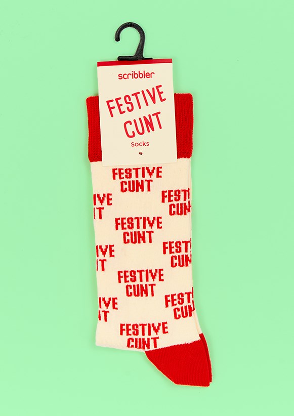 Festive Cunt Socks